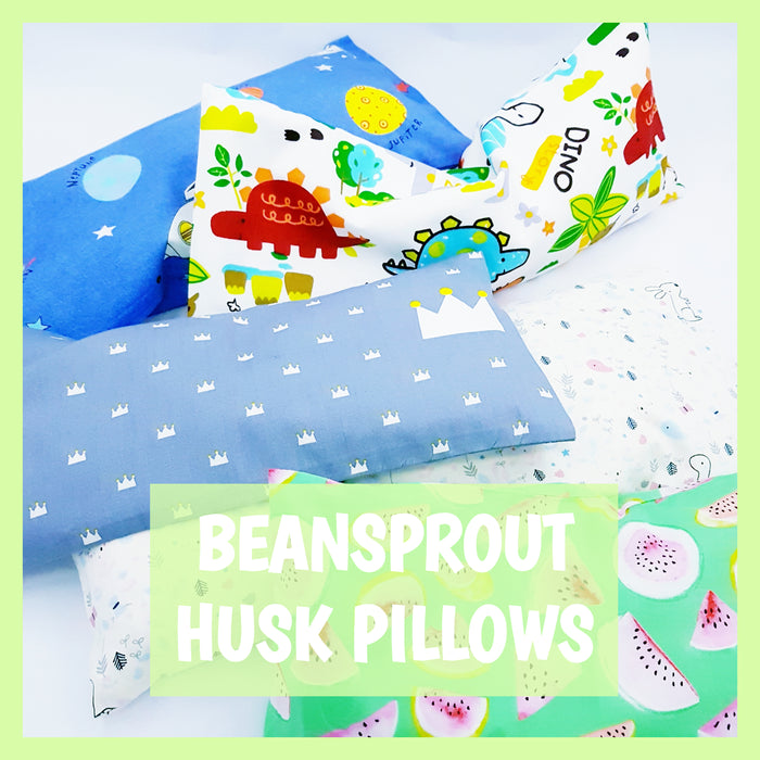 Beansprout Husk Pillows