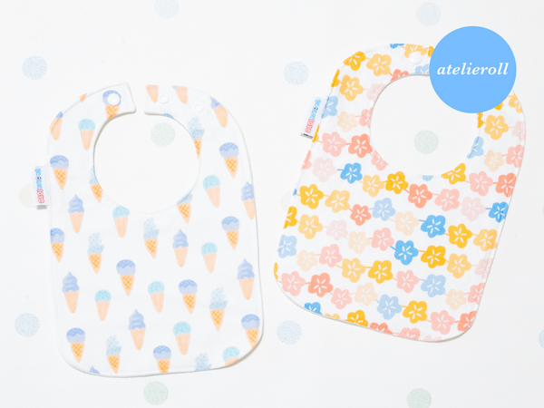 Baby Bib - Dreamy Florals