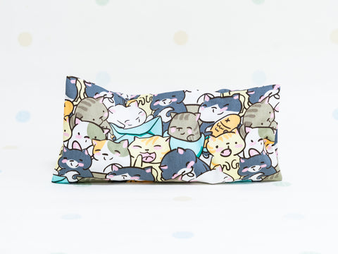 Beansprout Husk Pillow - Purrfect Cats (Traveller)