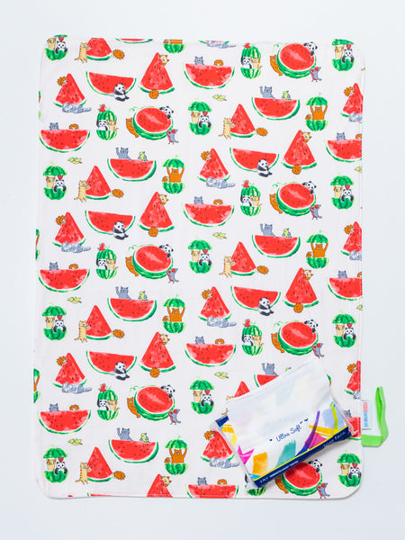 Waterproof Changing Mat - Watermelon Party