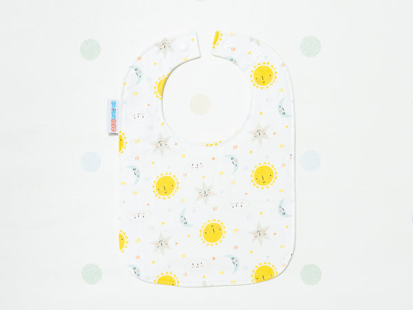 Baby Bib - Sun Moon Stars