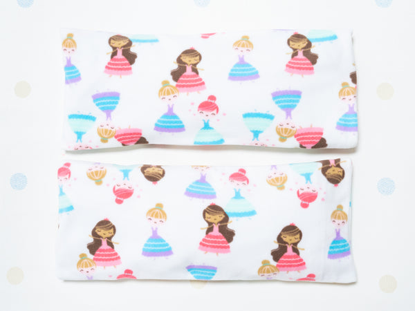 Beansprout Husk Pillow - Princesses (Flannel) (Bedtime)