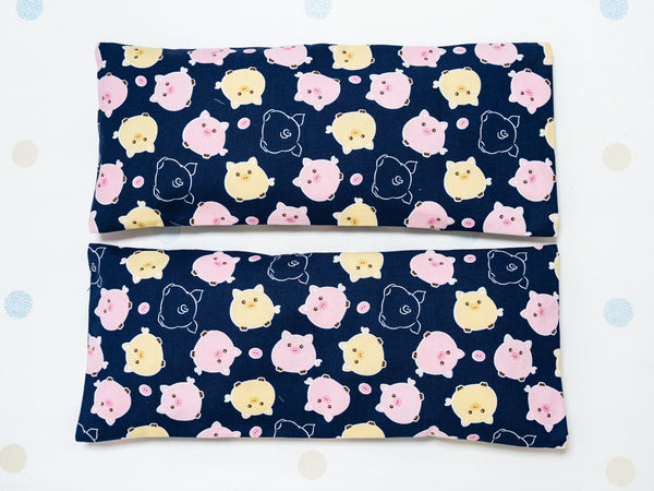Beansprout Husk Pillow - Oink Navy (Bedtime)