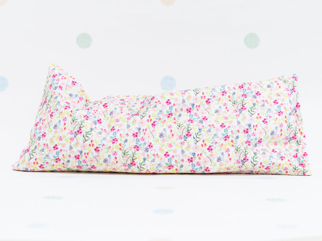 Beansprout Husk Pillow - Lush Blooms