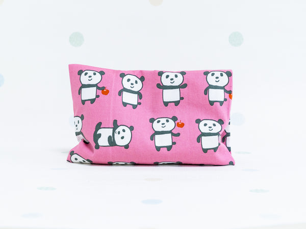 Beansprout Husk Pillow - Panda Pink (Handy)