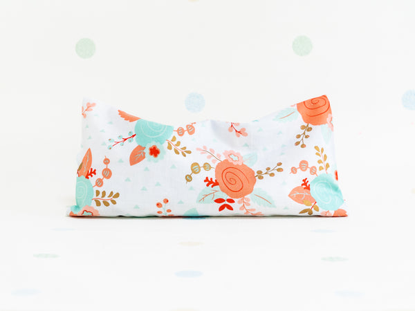 Beansprout Husk Pillow - Shimmer Roses