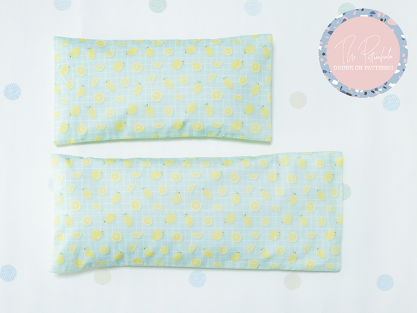 Beansprout Husk Pillow - Lemon Party