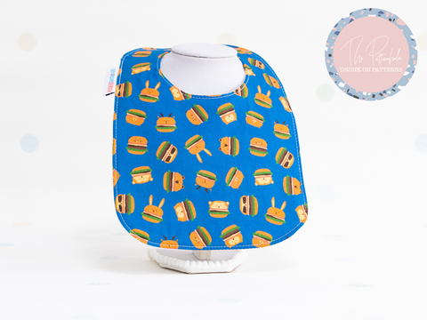 Baby Bib - Animal Burgers