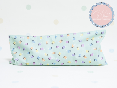 Beansprout Husk Pillow - Bubble Tea is Love