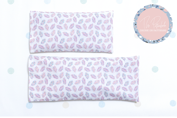 Beansprout Husk Pillow - Pastel Ferns