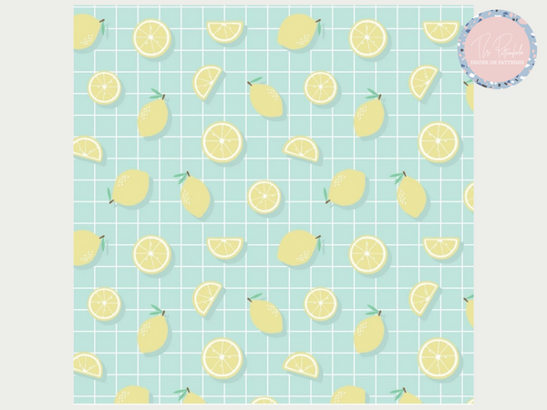 Baby Bib - Lemon Party