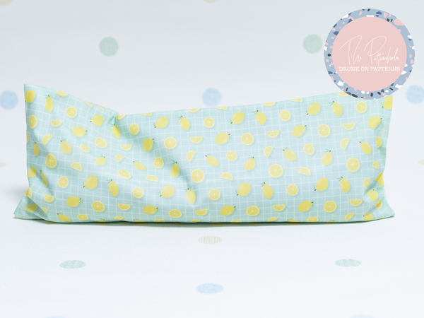 Beansprout Husk Pillow - Lemon Party