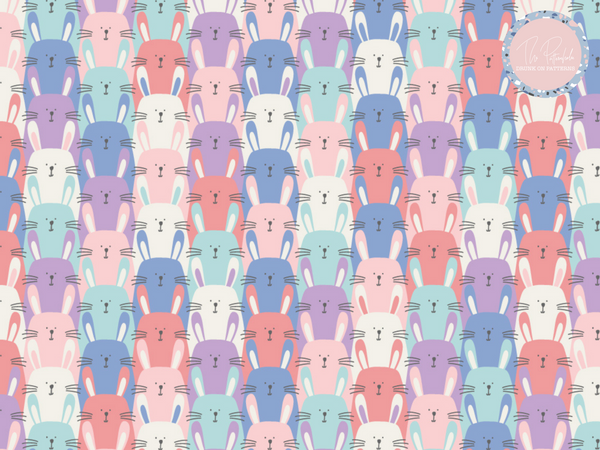 Waterproof Changing Mat - Bunnies Galore