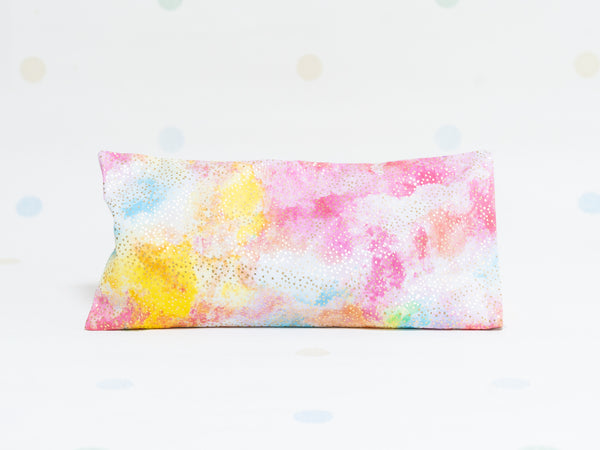 Beansprout Husk Pillow - Rainbow Sparkles