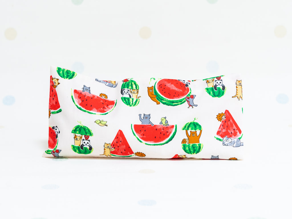Beansprout Husk Pillow - Watermelon Party