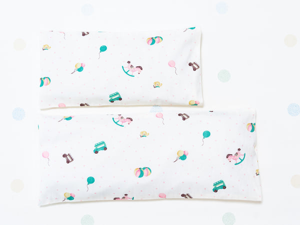 Beansprout Husk Pillow - Dotty Playroom