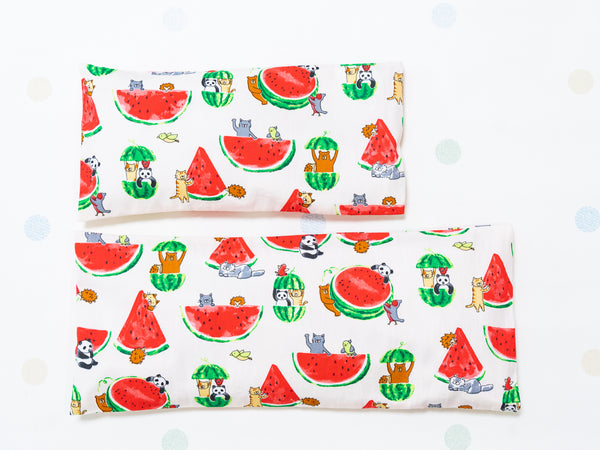 Beansprout Husk Pillow - Watermelon Party