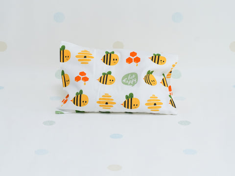 Beansprout Husk Pillow - Buzzing Bee (Handy)