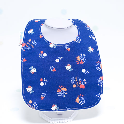 Baby Bib - Hello Kitty (Navy)