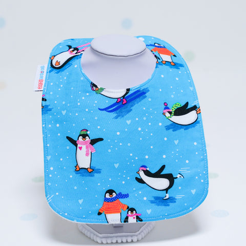 Baby Bib - Ski Penguin