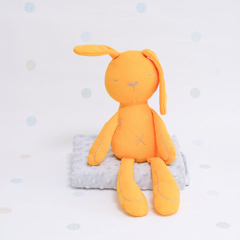 Cotton Plush Bunny - Yellow