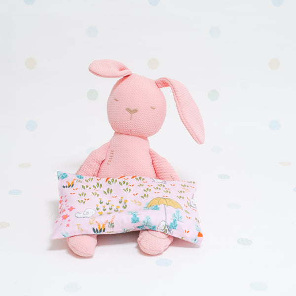 Cotton Plush Bunny - Pink