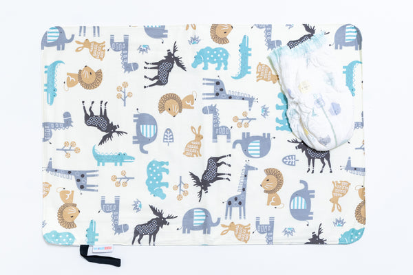 Waterproof Changing Mat - Safari