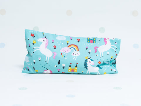 Beansprout Husk Pillow - Unicorns Rainbows (Handy)