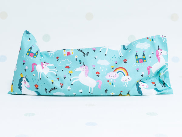 Beansprout Husk Pillow - Unicorns Rainbows (Handy)