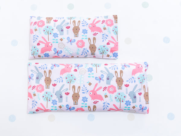 Beansprout Husk Pillow - Hoppy Bunny
