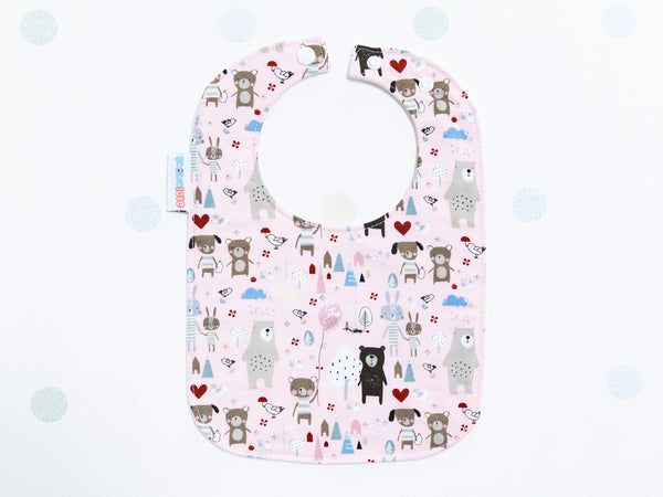 Baby Bib - Happy Little Friends