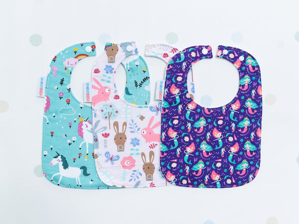 Baby Bib - Hoppy Bunny