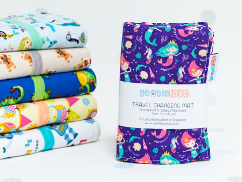 Waterproof Changing Mat - Mermaid Dreams