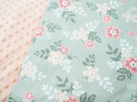 Minky Blanket - Posy Florette