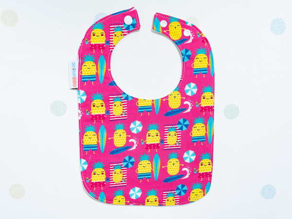 Baby Bib - Joyful Pineapples