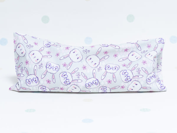 Beansprout Husk Pillow - Sweetheart Bunnies (Traveller)