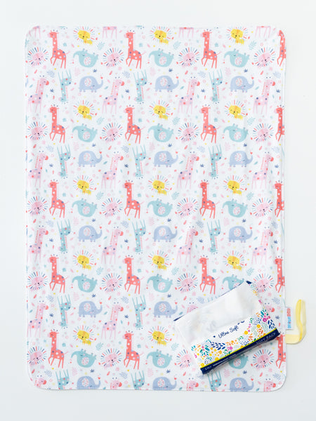 Waterproof Changing Mat - Sweet Safari