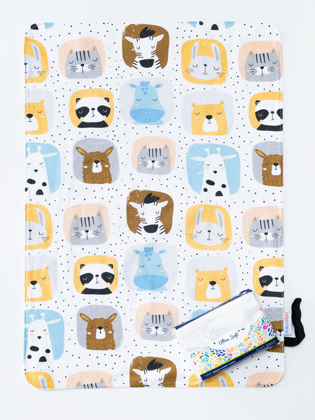 Waterproof Changing Mat - Dreamy Animals