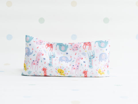 (BACKORDER) Beansprout Husk Pillow - Sweet Safari (Traveller)