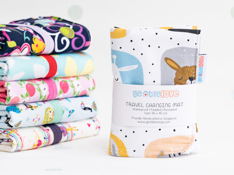 Waterproof Changing Mat - Dreamy Animals