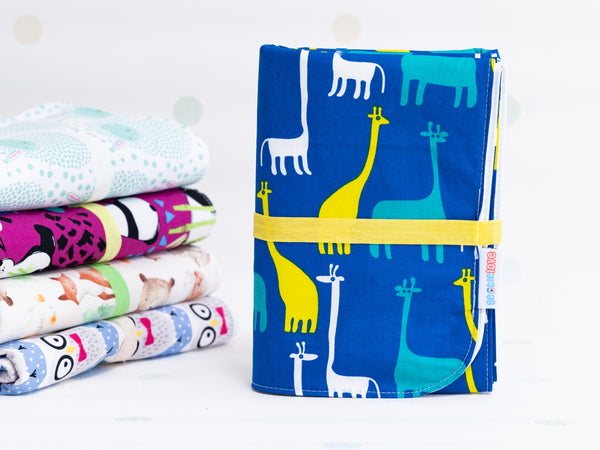 Waterproof Changing Mat - Giraffe (Large)