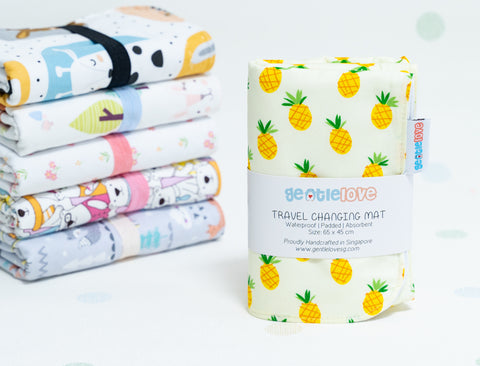 Waterproof Changing Mat - Pineapples