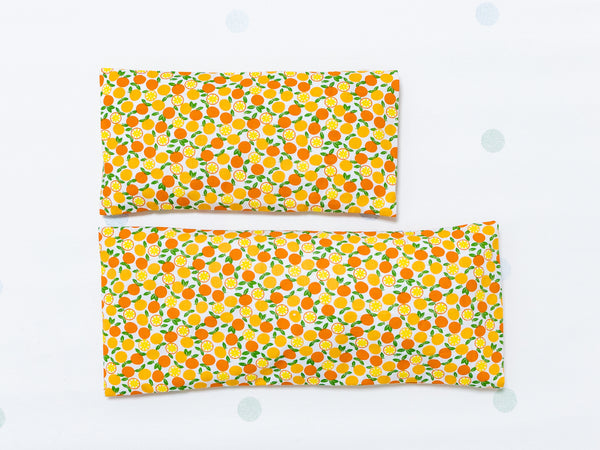 Beansprout Husk Pillow - Petite Oranges