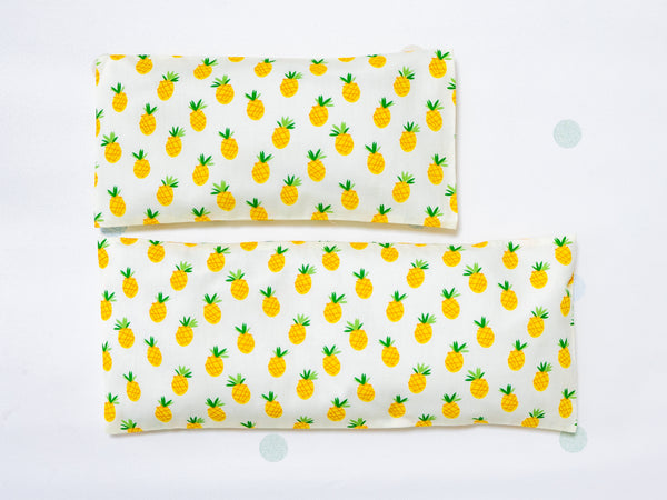 Beansprout Husk Pillow - Pineapples