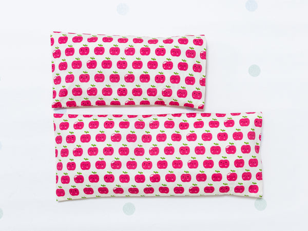 Beansprout Husk Pillow - Smitten Apples